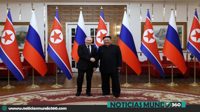 Putin y Kim Jong-un tratado