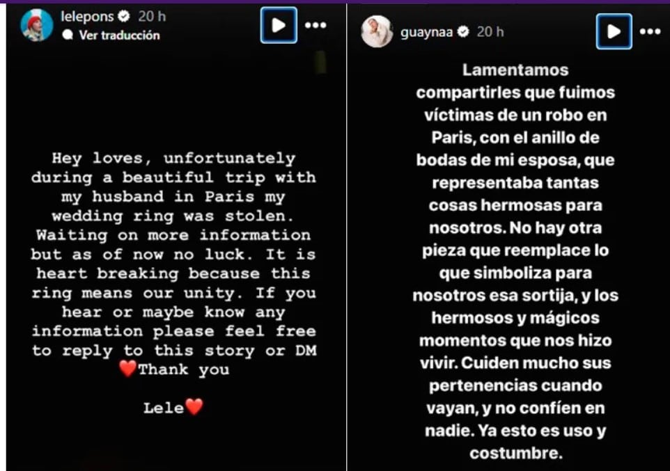 Lele Pons y Guaynaa robo