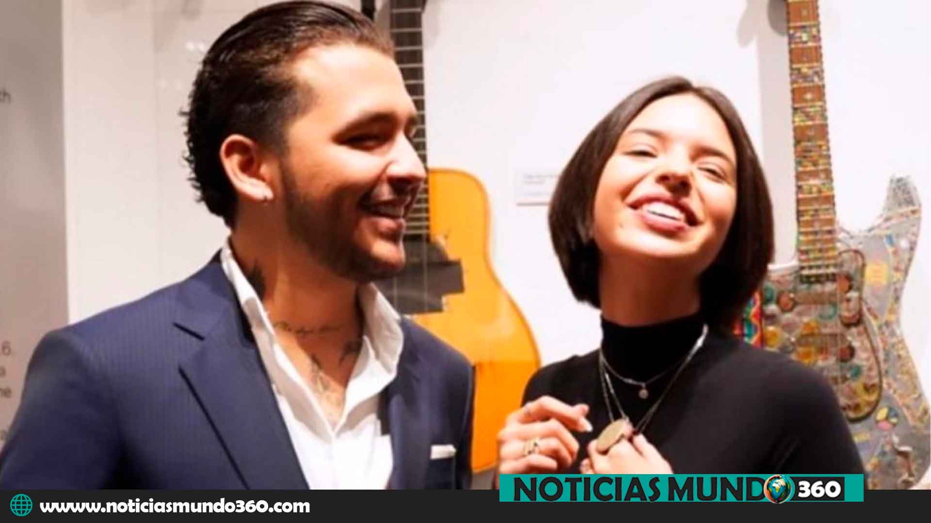 Christian Nodal Ángela se casan
