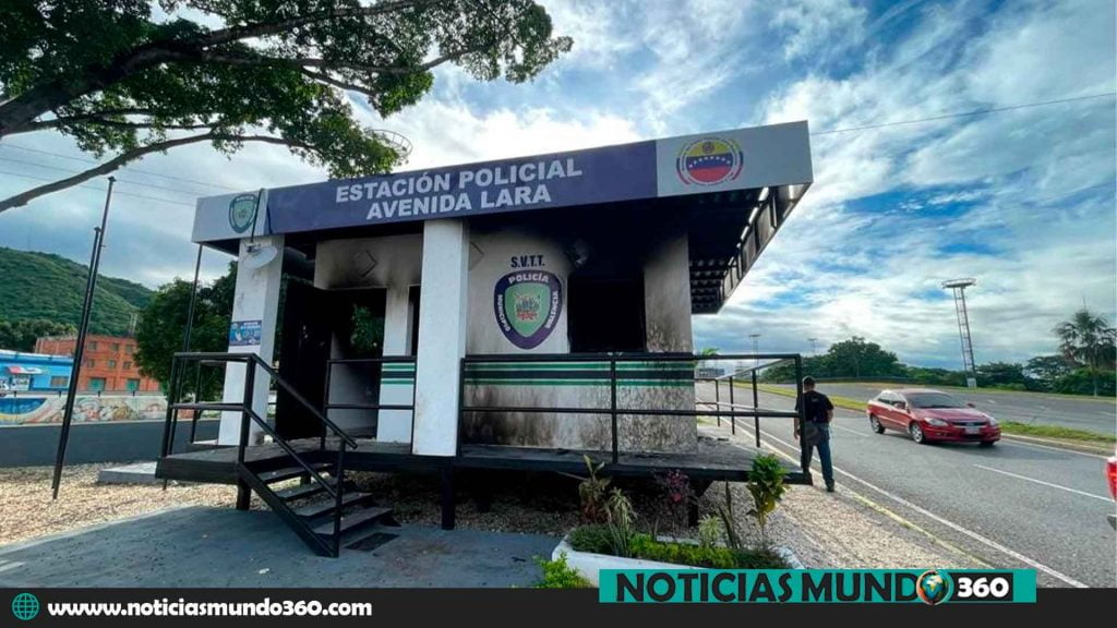 Quemados siete módulos policiales y una FarmaValencia