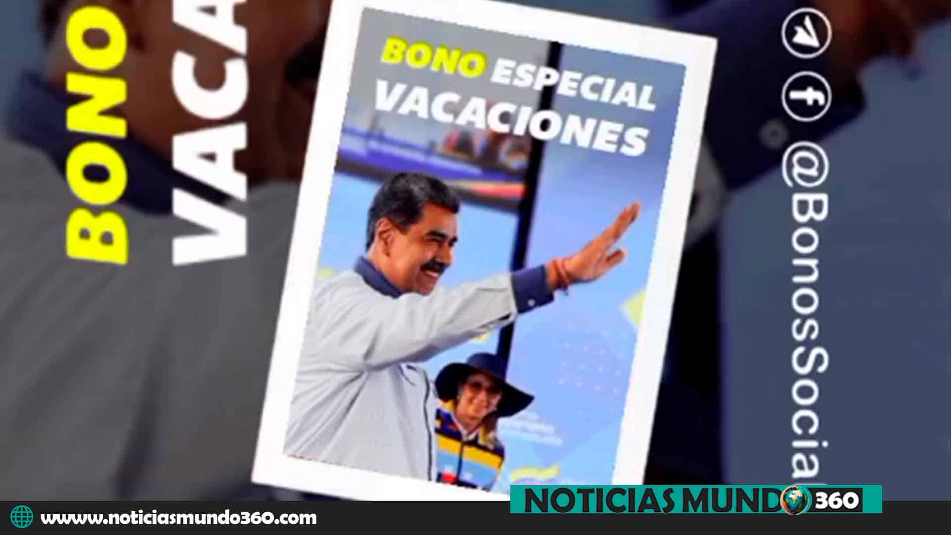 bono especial "Vacaciones"