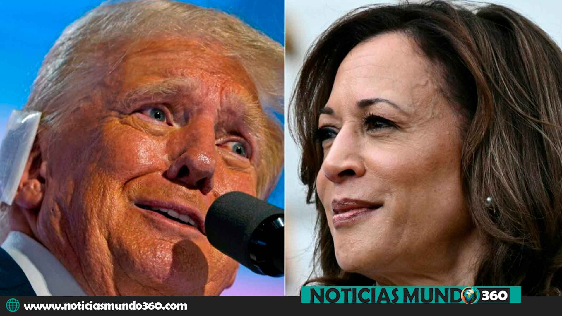 empate técnico Harris y Trump