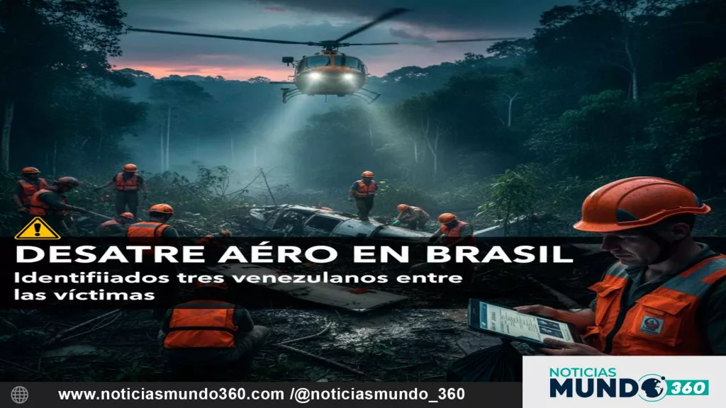 Desastre Aéreo en Brasil: Identifican a tres venezolanos entre las víctimas