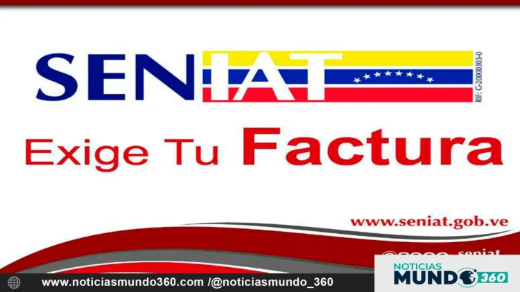 Seniat exige tu Factura Fiscal