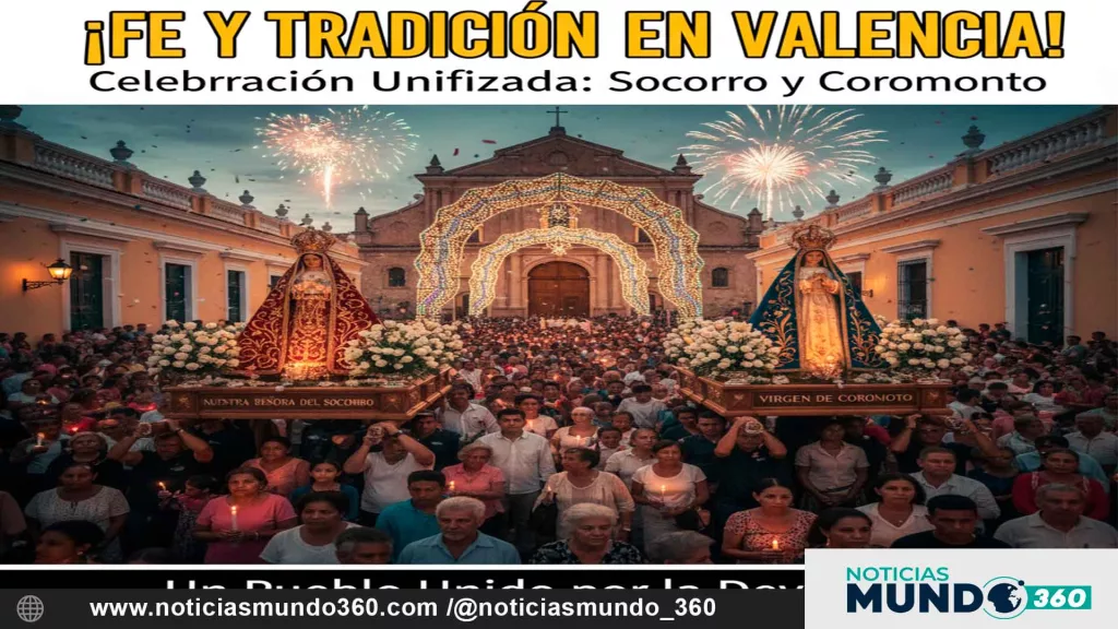 Fe y tradición: Valencia se une en celebración a Nuestra Señora del Socorro y Coromoto