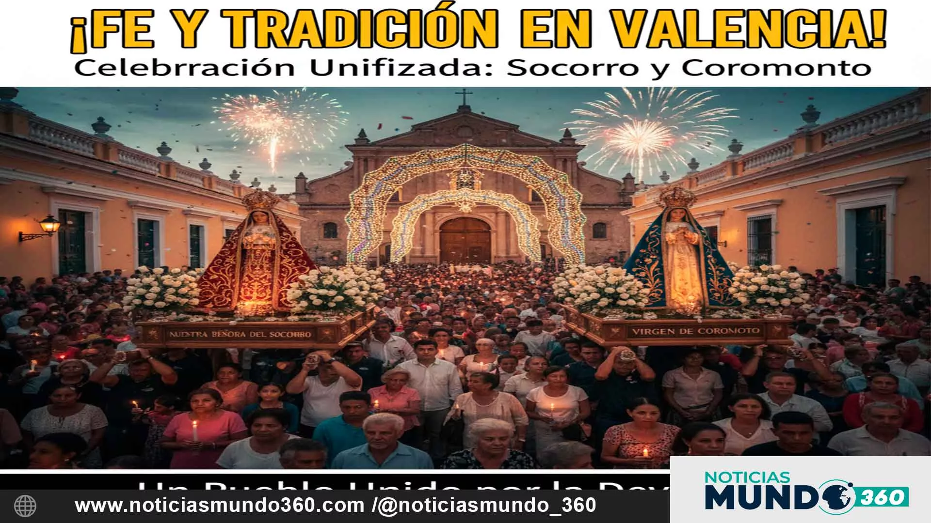 Fe y tradición: Valencia se une en celebración a Nuestra Señora del Socorro y Coromoto