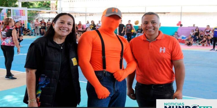 Iso Home refuerza el deporte en Guacara con la recuperación de una cancha de vóleibol