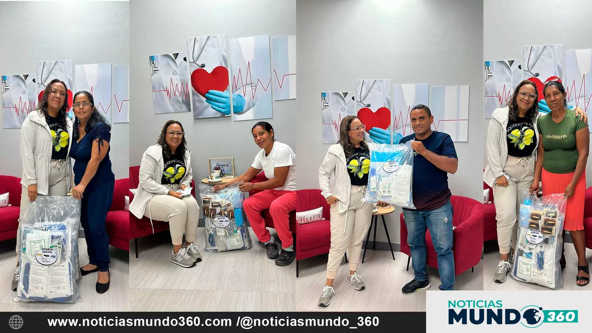 Corina de Castañeda otorgó ayudas a pacientes quirúrgicos