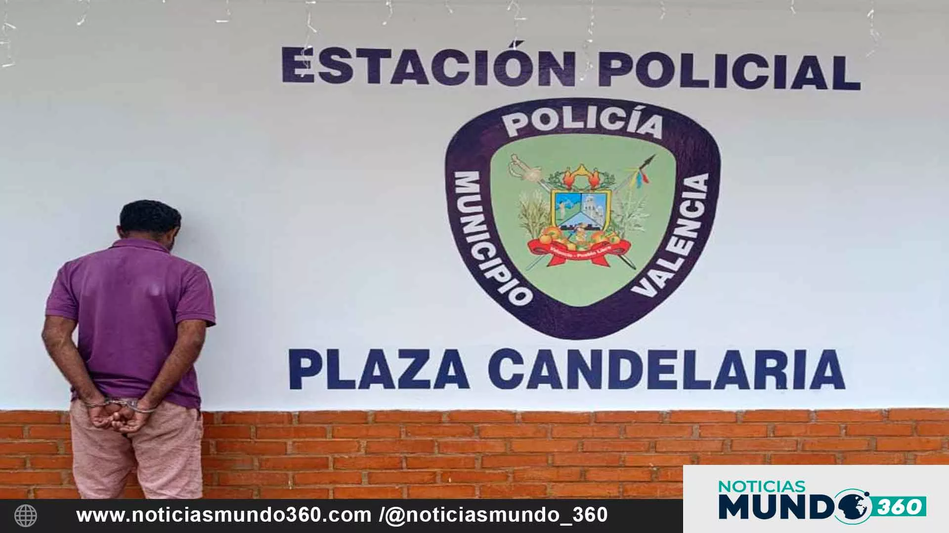 PoliValencia aprehendió a hombre por hurto en un mercado de la avenida Aranzazu