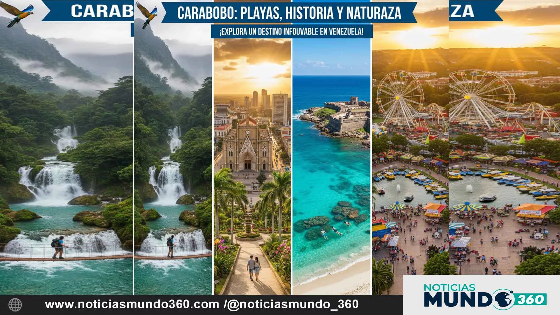 Descubre los encantos turísticos de Carabobo, Venezuela