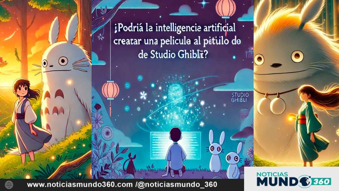 Podría la Inteligencia Artificial Crear una Película al Estilo de Studio Ghibli