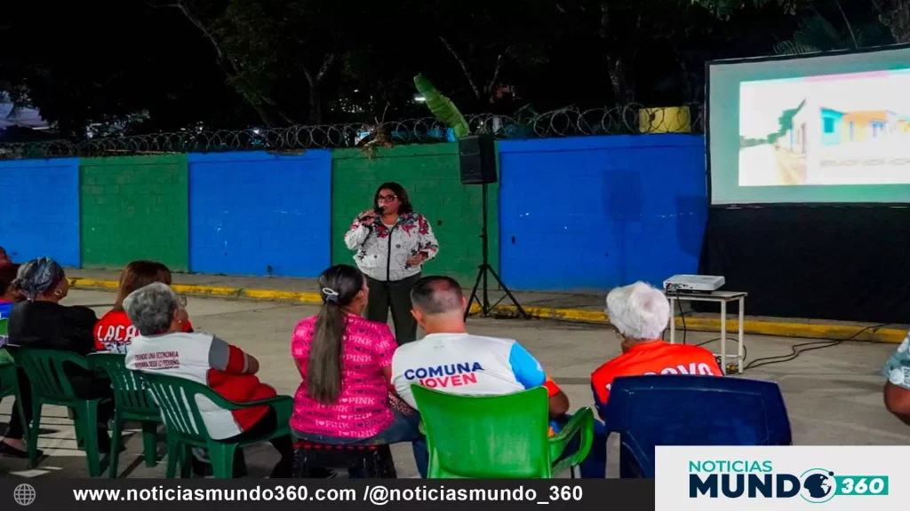 Alcaldesa Ana González mostró en asamblea avances del proyecto de rehabilitación integral de la calle Las Marías