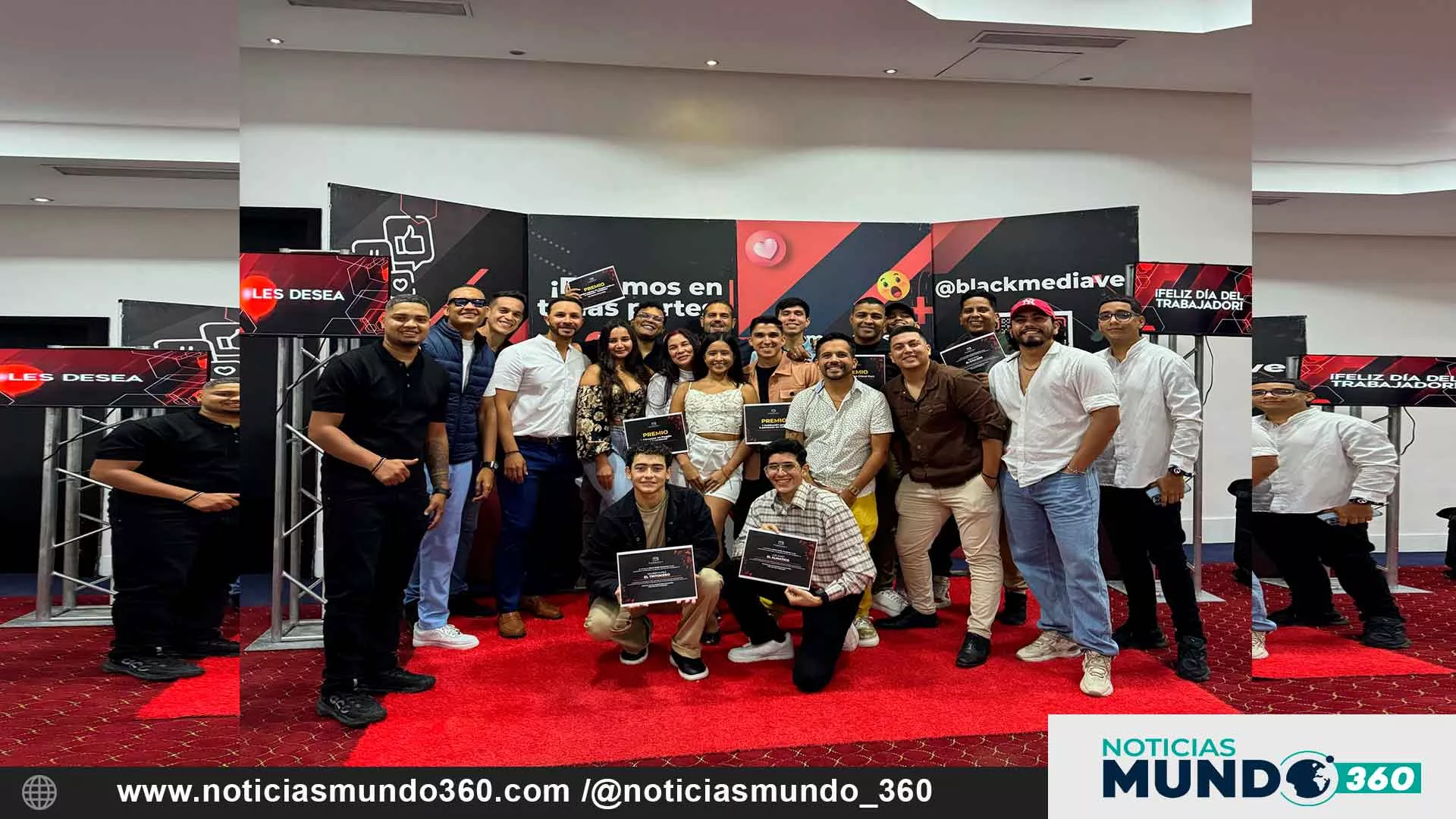 Black Media Venezuela reconoció el talento de sus colaboradores en el Día del Trabajador