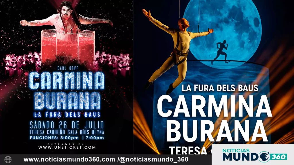 Carmina Burana de La Fura Dels Baus llega al Teresa Carreño este 26 de julio