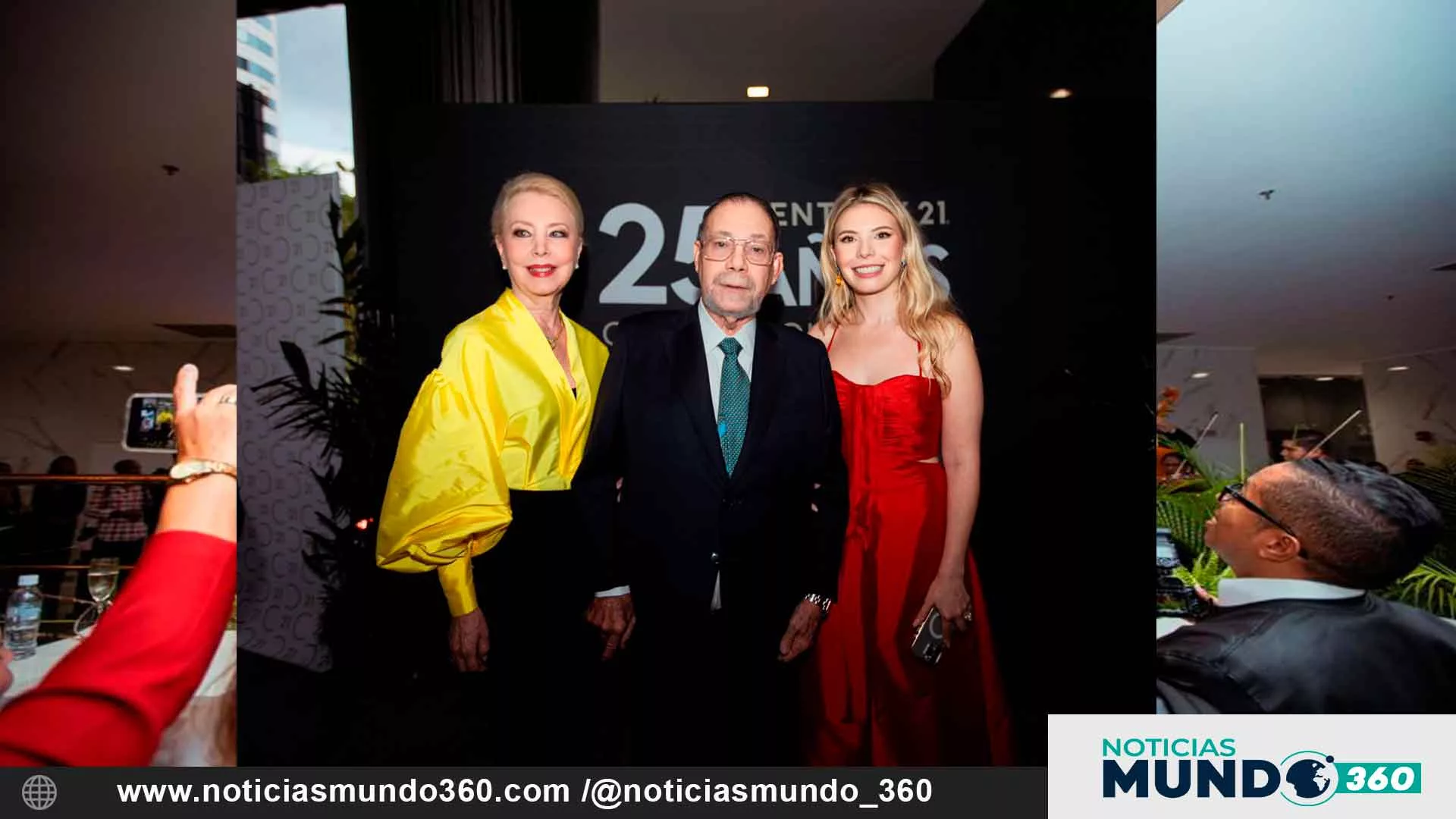 Don Guillermo Velutini recibe homenaje histórico en la celebración de los 25 años de Century 21 Venezuela