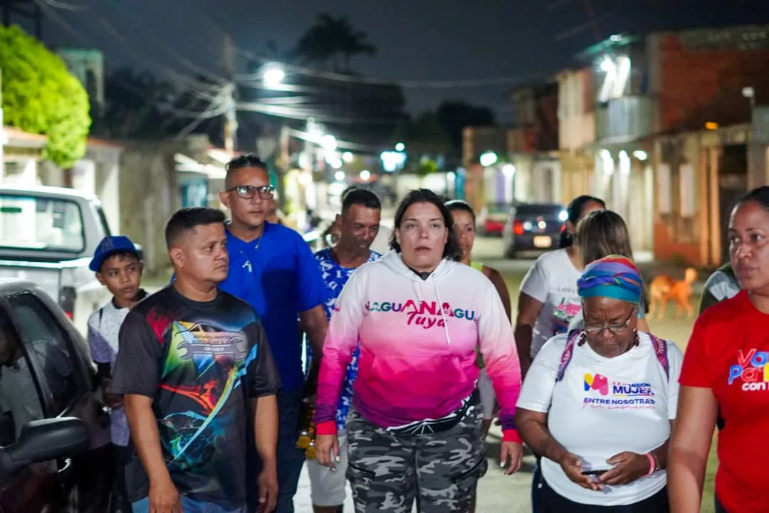 Alcaldesa Ana González ha instalado más de mil 200 nuevas lámparas durante cinco meses en Naguanagua