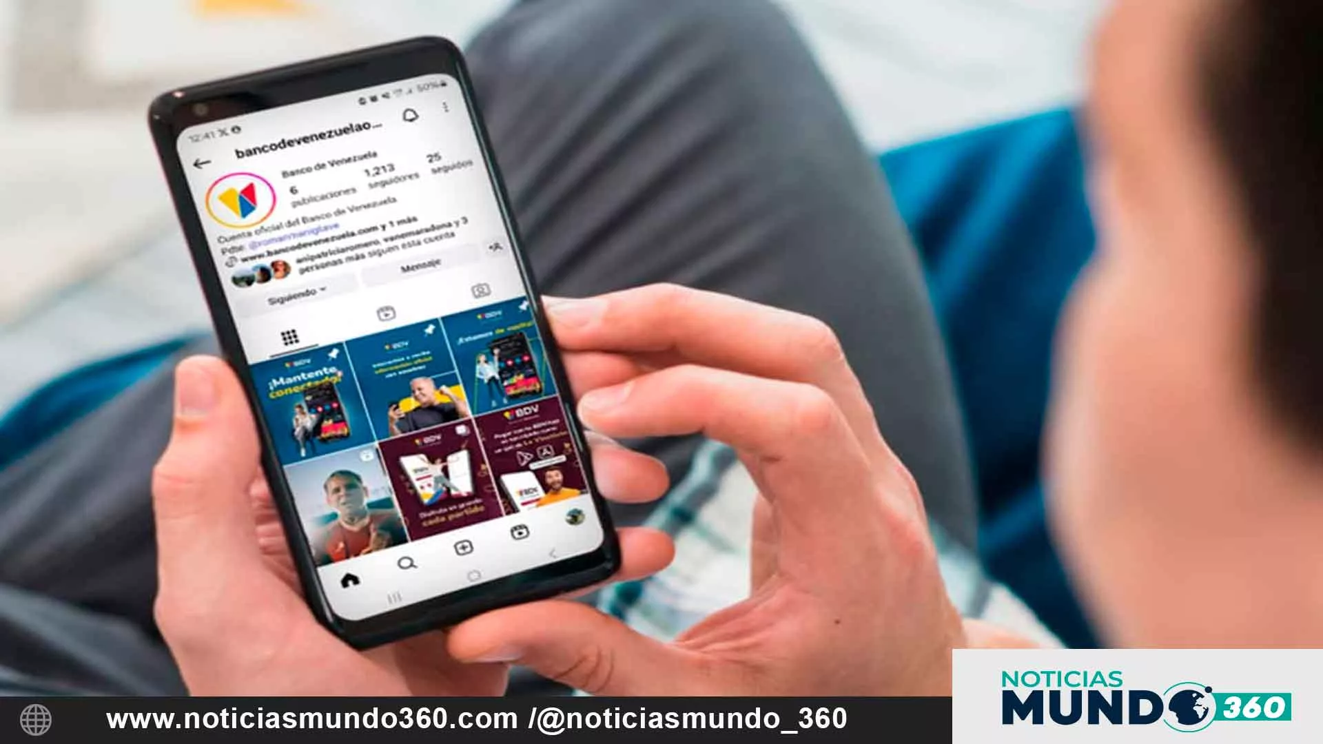 Banco de Venezuela regresa a Instagram con cuenta verificada