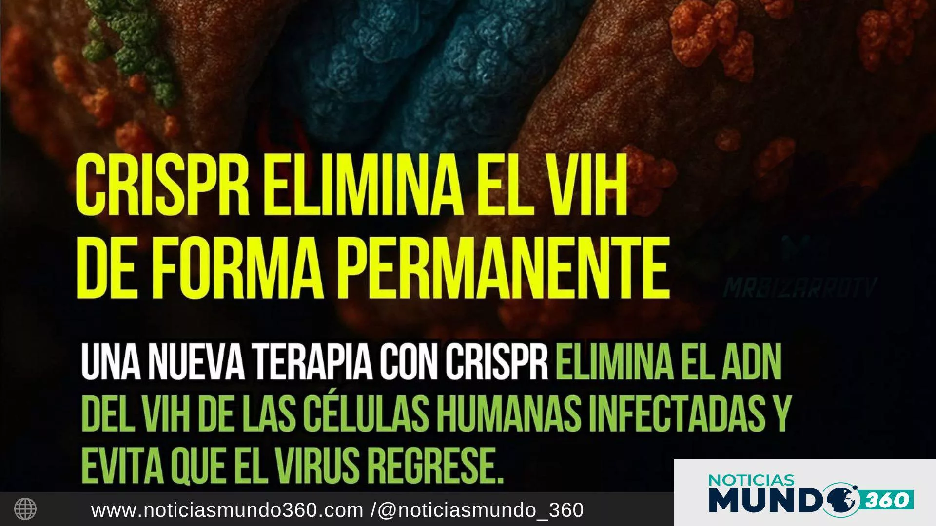 CRISPR elimina el VIH en el ADN