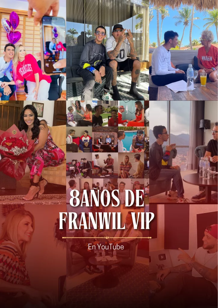 Franwil VIP Con Ocho Años de Entrevistas Auténticas