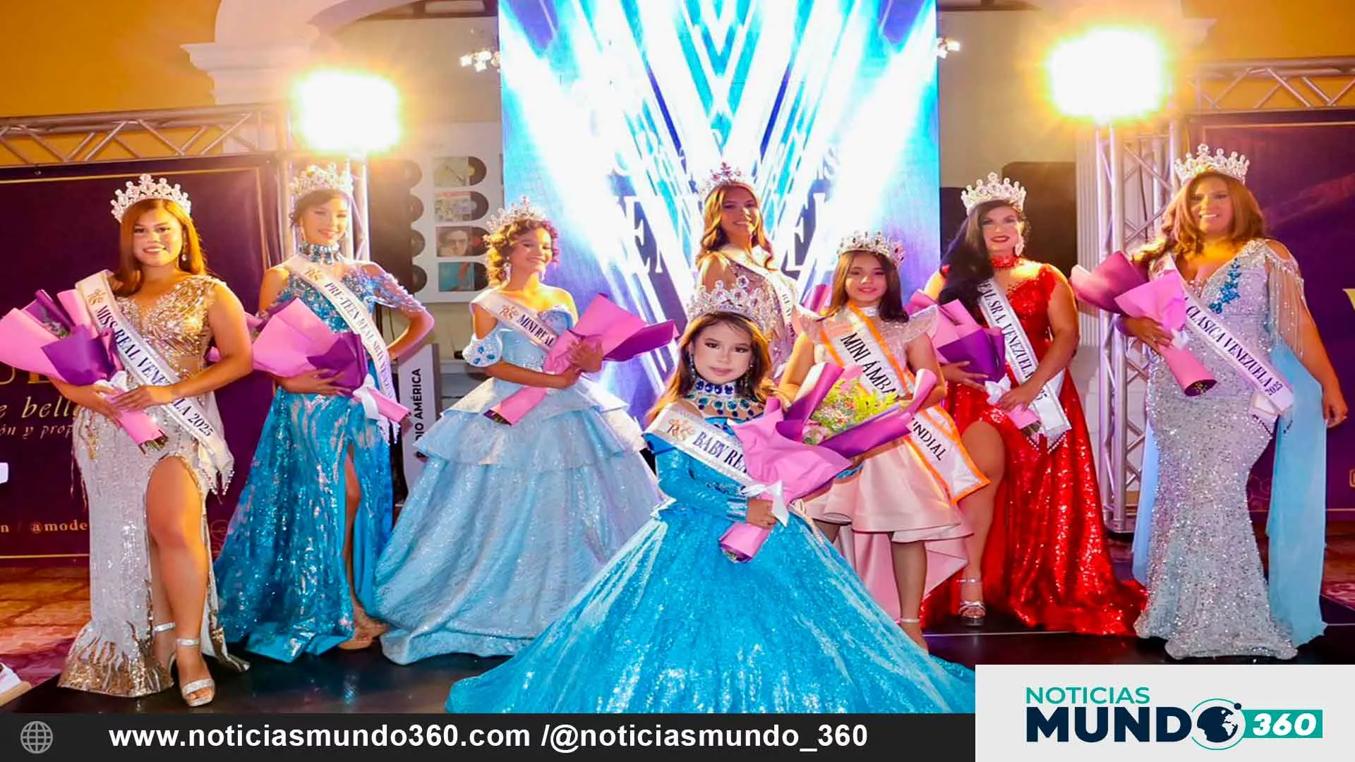 Real Srta, Miss y Sra. Venezuela coronó a sus reinas 2025-2026