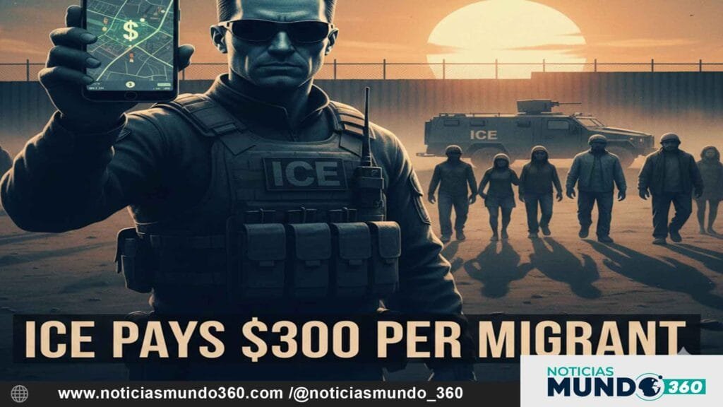 ICE paga $300 por migrante