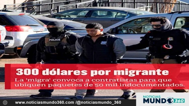 ICE paga $300 por migrante