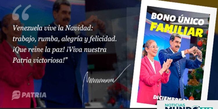 Bono Único Familiar Diciembre 2025