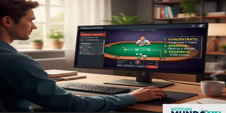 Empieza a jugar poker online con mesas fáciles y sin riesgos