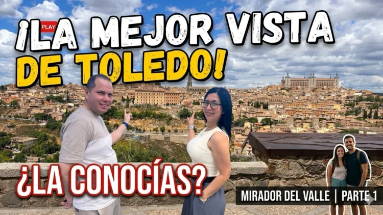 No vayas a TOLEDO sin ver ESTO 🛑 | El Mirador del Valle - ¡LA VISTA MÁS BRUTAL DE ESPAÑA! 🇪🇸